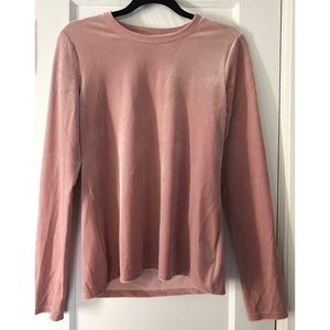 NWT Pink Velvet Long Sleeve Shirt Top